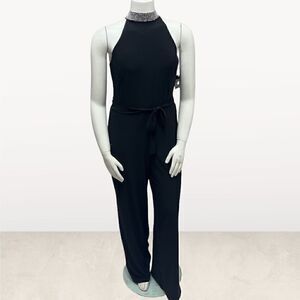 Marina High Neck Sleeveless Jumpsuit